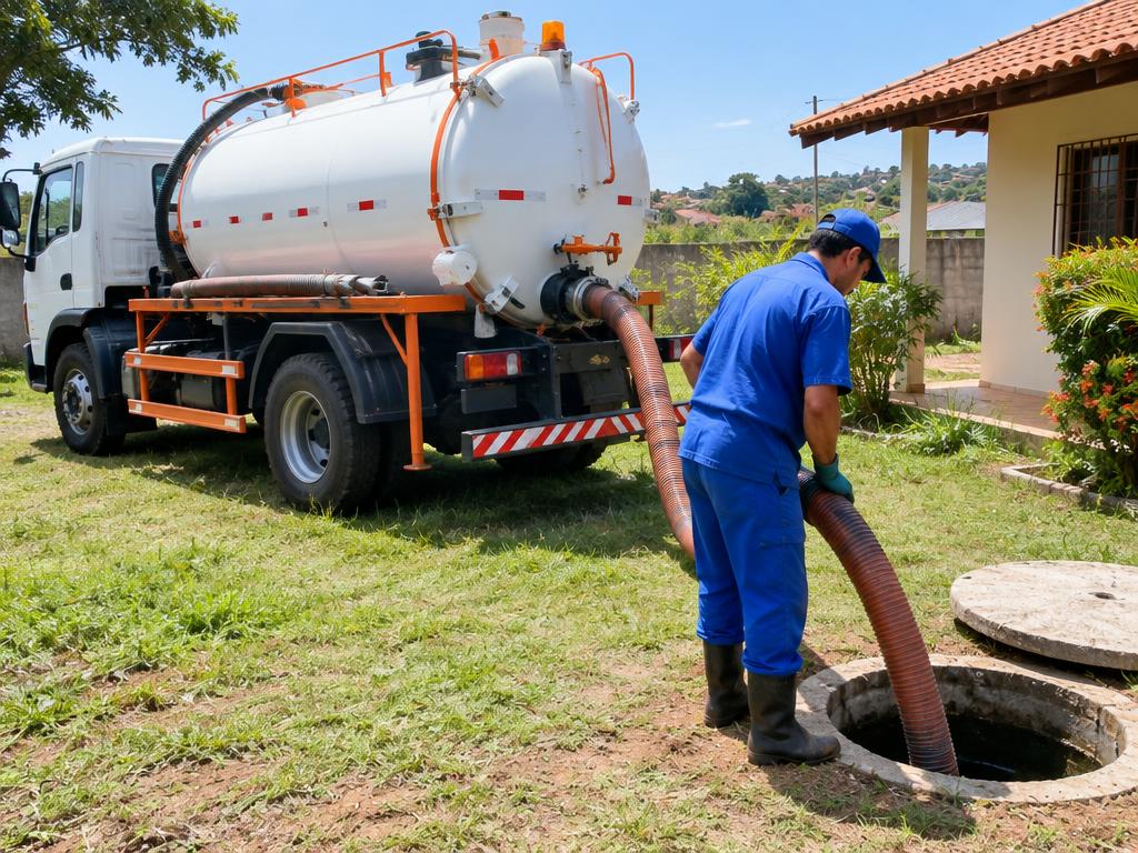 Limpa fossa — atendimento profissional