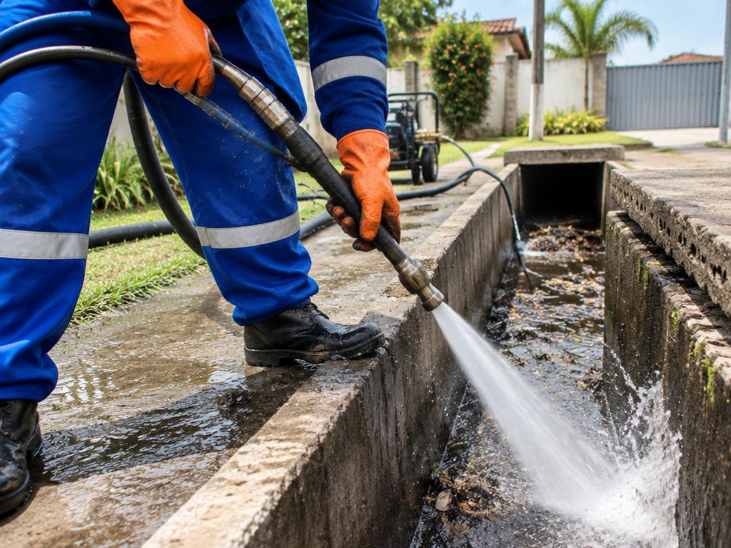 Hidrojateamento — atendimento profissional